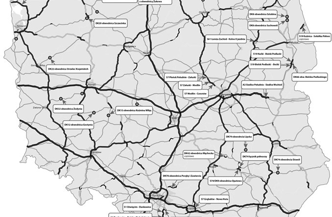 Na te drogi wjechaliśmy w 2025 roku