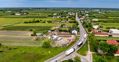 Nowe miasta z dostępem do dróg krajowych