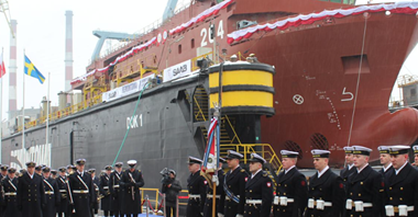 Zwiększamy bezpieczeństwo na morzu – drugi okręt rozpoznania radioelektronicznego zwodowany