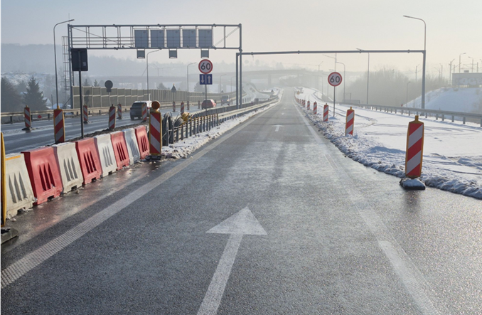 Nowy zjazd na Północnej Obwodnicy Krakowa już otwarty