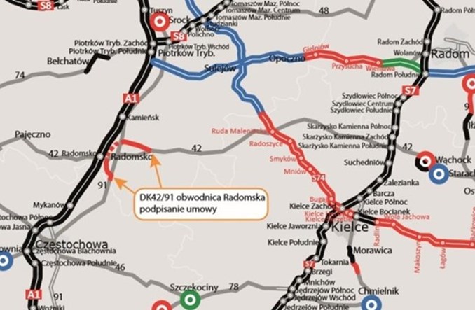 Budimex przejmuje budowę obwodnicy Radomska