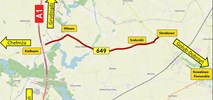 Kujawsko-pomorskie. Przygotowania do przebudowy drogi przy A1