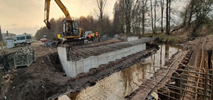 Wydłuża się budowa mostu w Szczecinie