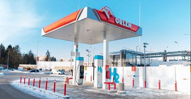 Orlen uruchomił piątą w Polsce stację tankowania wodoru