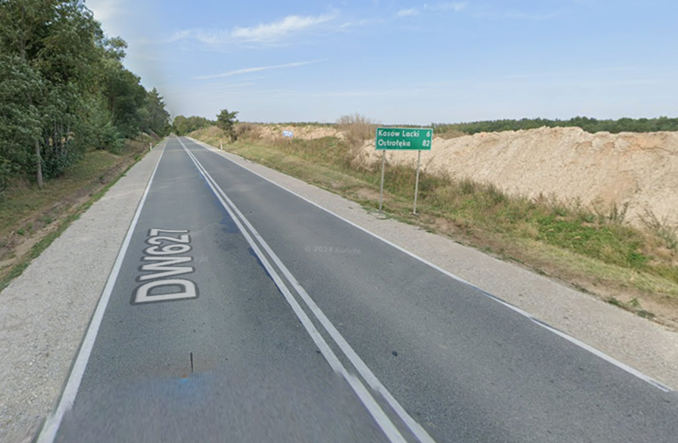 Mazowieckie. Rusza budowa nowego przebiegu drogi za ponad 100 mln zł