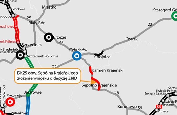 Jeszcze w tym roku ZRID dla obwodnicy Sępólna Krajeńskiego?  