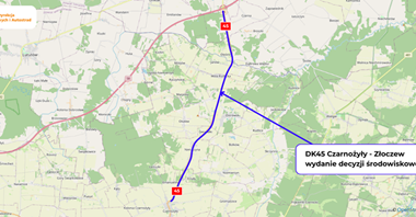 Jest decyzja środowiskowa dla rozbudowy DK45 przy S8