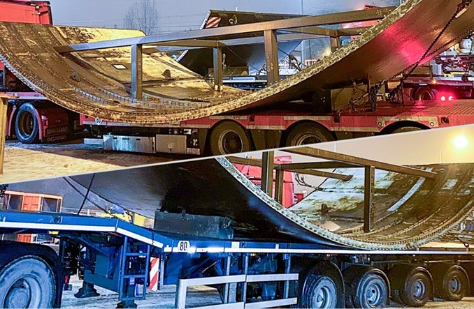 Łódzki tunel KDP. Dotarły pierwsze elementy maszyny TBM dla PORR