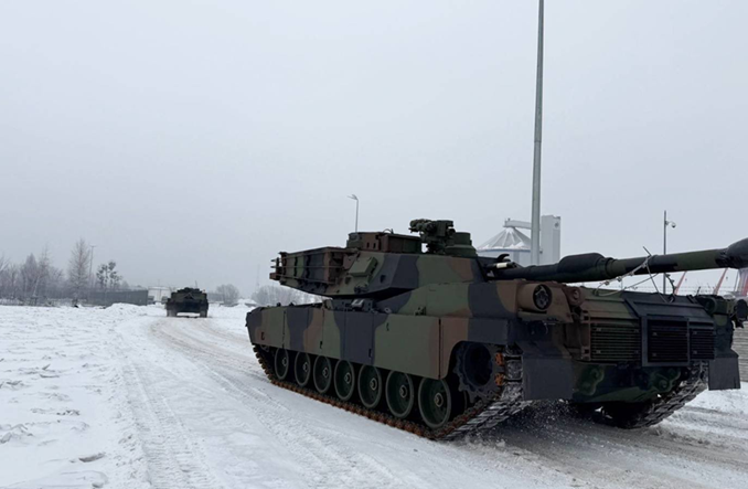 Pierwszy morski transport Abramsów w 2026 roku 