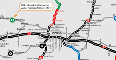 Wybrano najkorzystniejszą ofertę na nową obwodnicę pod Poznaniem