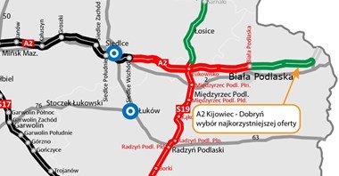 Mirbud z Budpolem najkorzystniejsi na budowę A2 