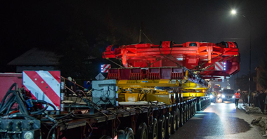 Coraz więcej transportów nienormatywnych na Podkarpaciu