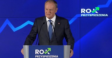 Tusk: Był rok przełomu, będzie rok (turbo) przyśpieszenia