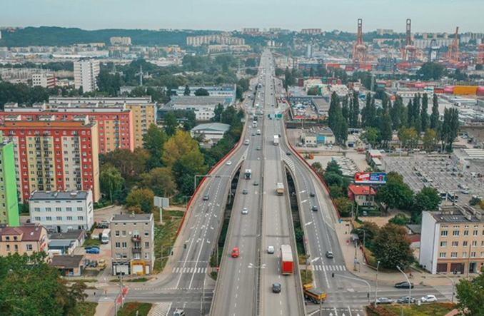 Bliżej Drogi Czerwonej i prac przy Estakadzie Kwiatkowskiego