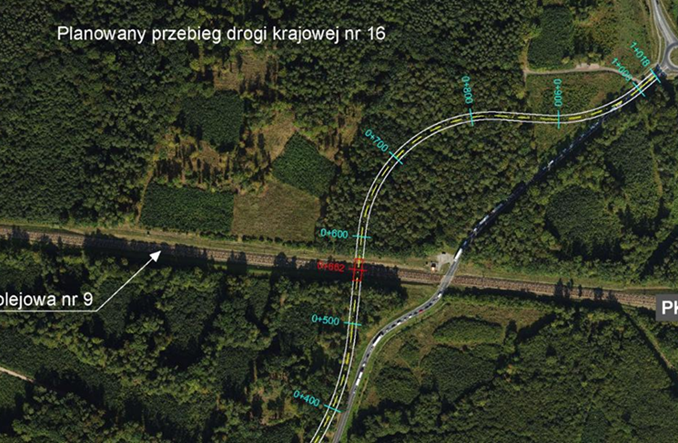 Wiadukt zamiast rogatek w Iławie