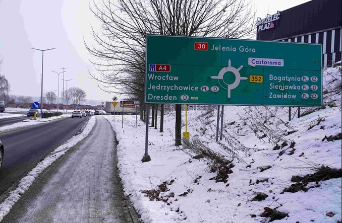 Poprawi się na drodze w kierunku granicy w Zgorzelcu 