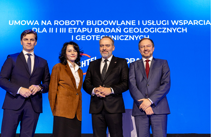 Doraco na budowie elektrowni jądrowej. Wykona badania geologiczne i geotechniczne