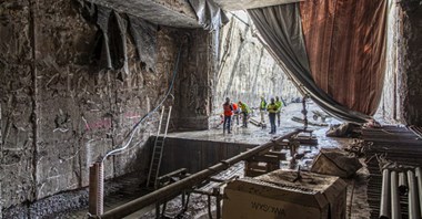 Warszawa. Konstrukcja tunelu tramwajowego do Dworca Zachodniego prawie gotowa