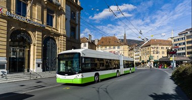Szwajcarskie miasto przywróciło sieć trolejbusową