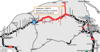 Pierwszy odcinek drogi krajowej do elektrowni jądrowej zaprojektowany