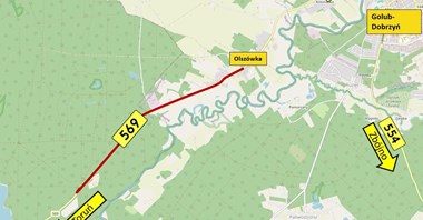 Przebudują połączenie Torunia z Golubiem-Dobrzyniem