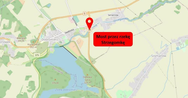 Dolnośląskie. Most nad Strzegomką zamknięty do września