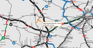 Strabag z kontraktem na rozbudowę DK60 pod Kutnem