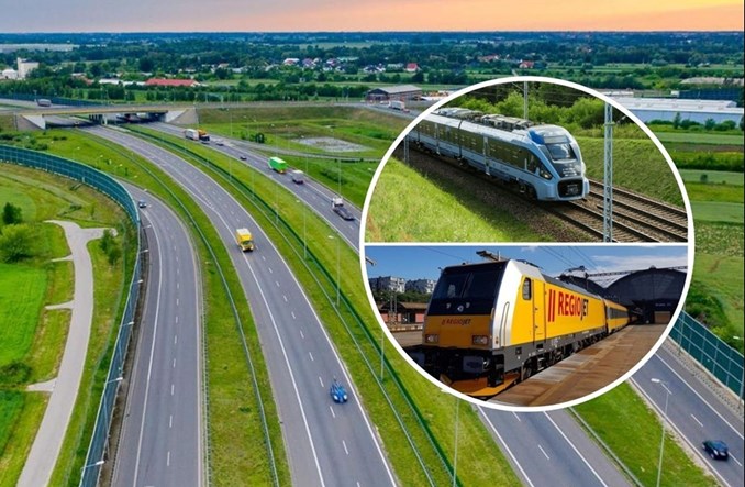 Poznań – Warszawa. Droga autostrada A2 ogromna szansą dla kolei