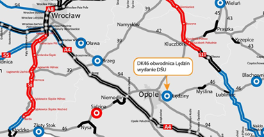 Opolskie. Zatwierdzono przebieg obwodnicy Lędzin