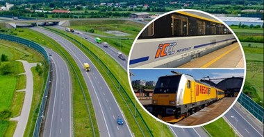 Poznań – Warszawa. Droga autostrada A2 ogromna szansą dla kolei
