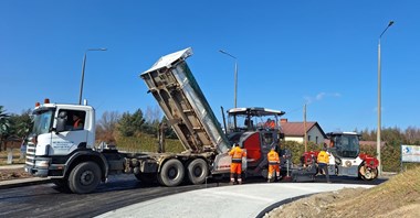 Intensywne prace na obwodnicy Wąbrzeźna