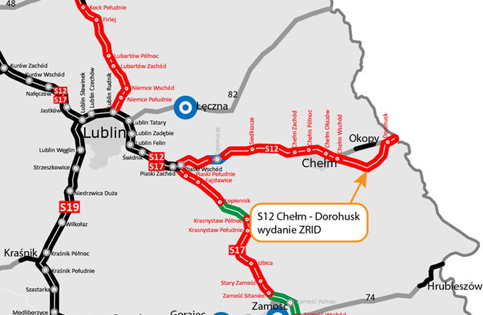 S12. Pozwolenie na budowę od Chełma do granicy z Ukrainą