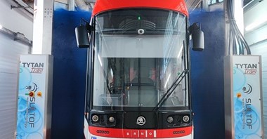 Innowacyjna myjnia tramwajowa SULTOF AmTrak w Brnie