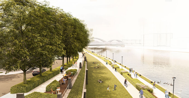 Bulwary Wiślane w Krakowie przejdą metamorfozę