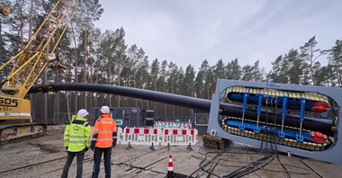 Kluczowe przewierty pod Baltica 2 gotowe