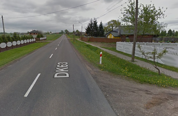 Wyremontują drogę krajową nr 63 na granicy województw