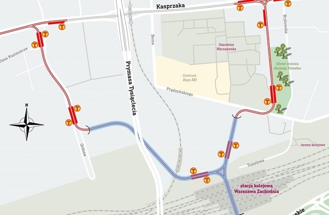 Tramwaj z Warszawy Zachodniej na Wolę w latach 30