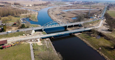 Lubuskie. Tymczasowy most w Santoku już otwarty