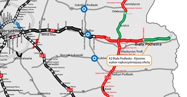 Mirbud z Budpolem najkorzystniejsi na budowę A2 koło Białej Podlaskiej