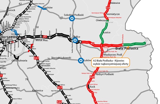 Mirbud z Budpolem najkorzystniejsi na budowę A2 koło Białej Podlaskiej