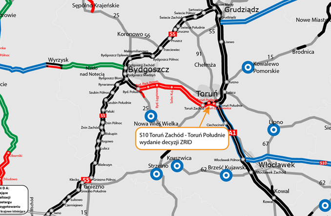 Można budować ostatni odcinek S10 Bydgoszcz - Toruń!
