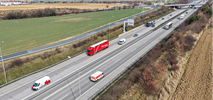 Ogromny wzrost natężenia ruchu na autostradzie pod Pragą