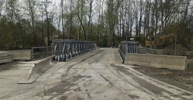 Gliwice. Most tymczasowy otwarty