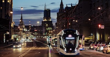 Moskwa z nową linią tramwajową [zdjęcia]