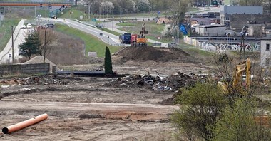 Radom. Północny odcinek trasy N-S pod koniec roku