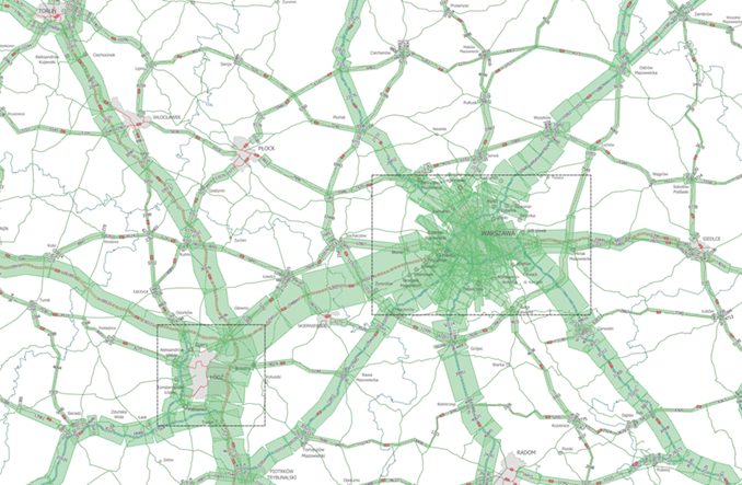 Znaczący wzrost ruchu na drogach krajowych. Gdzie najbardziej?