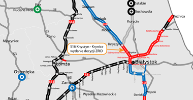 Można budować odcinek S16 na trasie Białystok - Ełk!
