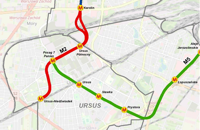 Metro M2 w Warszawie będzie przedłużone. Ruszył przetarg