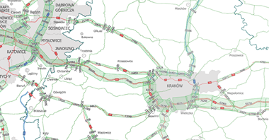 Rośnie ruch na A4 i S7 w Małopolsce