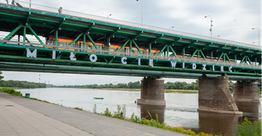 Warszawa. Od poniedziałku prace na Moście Gdańskim
